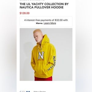 LIL YACHTY COLLECTION BY NAUTICA PULLOVER HOODIE